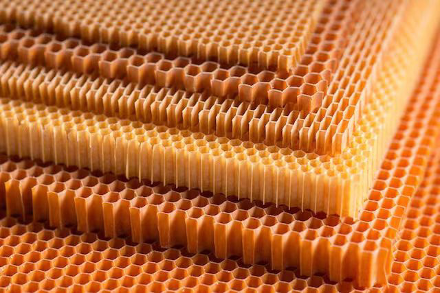 Aramid honeycomb core