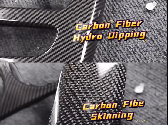 Hydro Dip Carbon Fiber VS Real Carbon Fiber