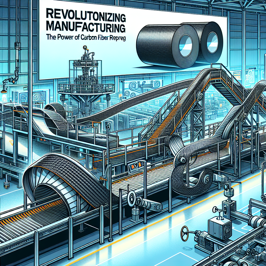 Revolutionizing Manufacturing: The Power of Carbon Fiber Prepreg