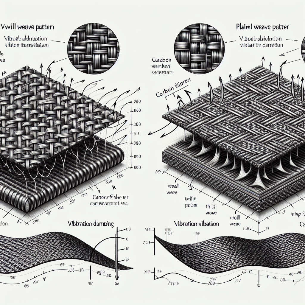 Does Twill Weave Impact Carbon Fiber’s Vibration Damping?