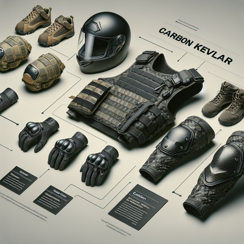 What Safety Gear Uses Carbon Kevlar for Impact Resistance?