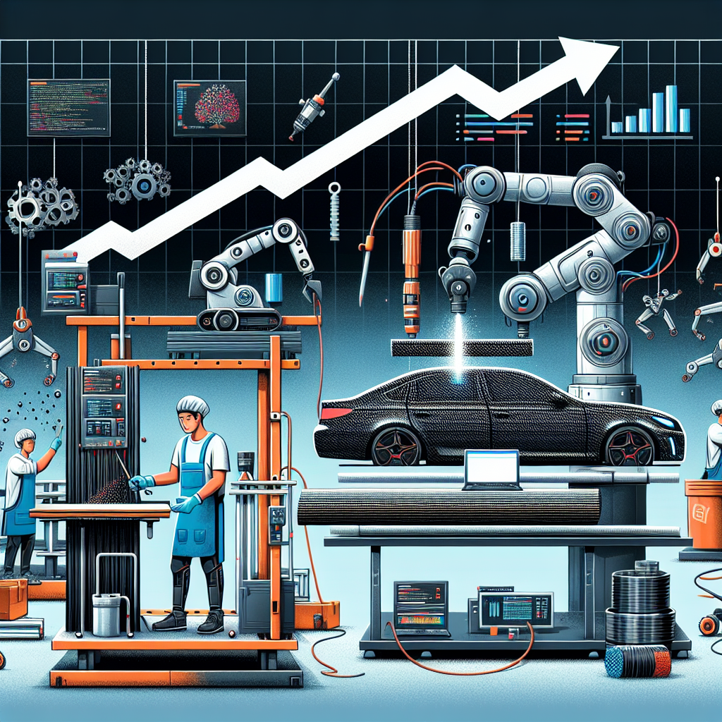 El lay-up manual disminuye a medida que la automatización gana popularidad
