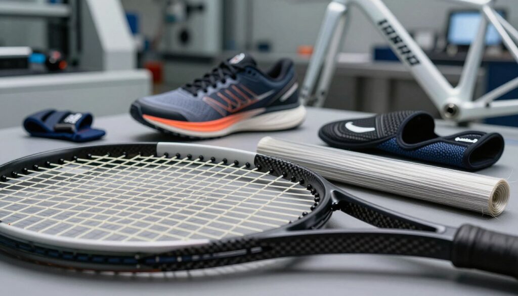 high-performance fibers in sports equipment